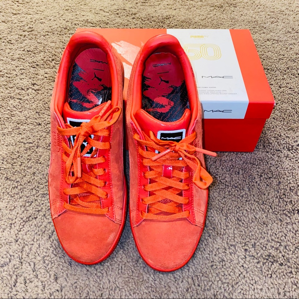 MAC x Puma Suede Sneakers - Womens size 10
